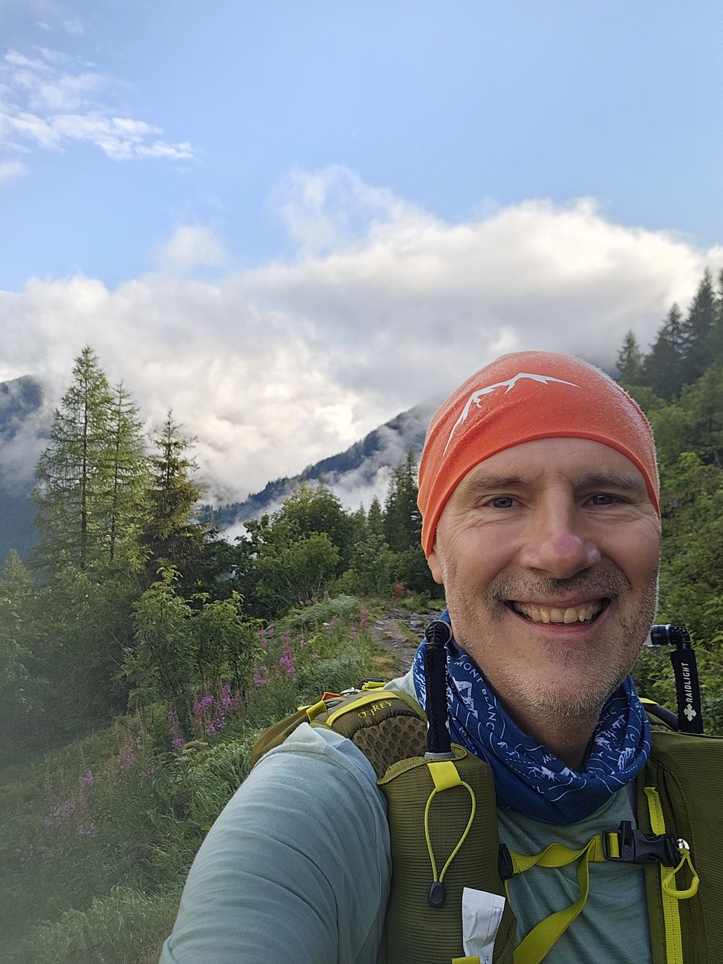 Magie in de mist tijdens de Mont Blanc Trail