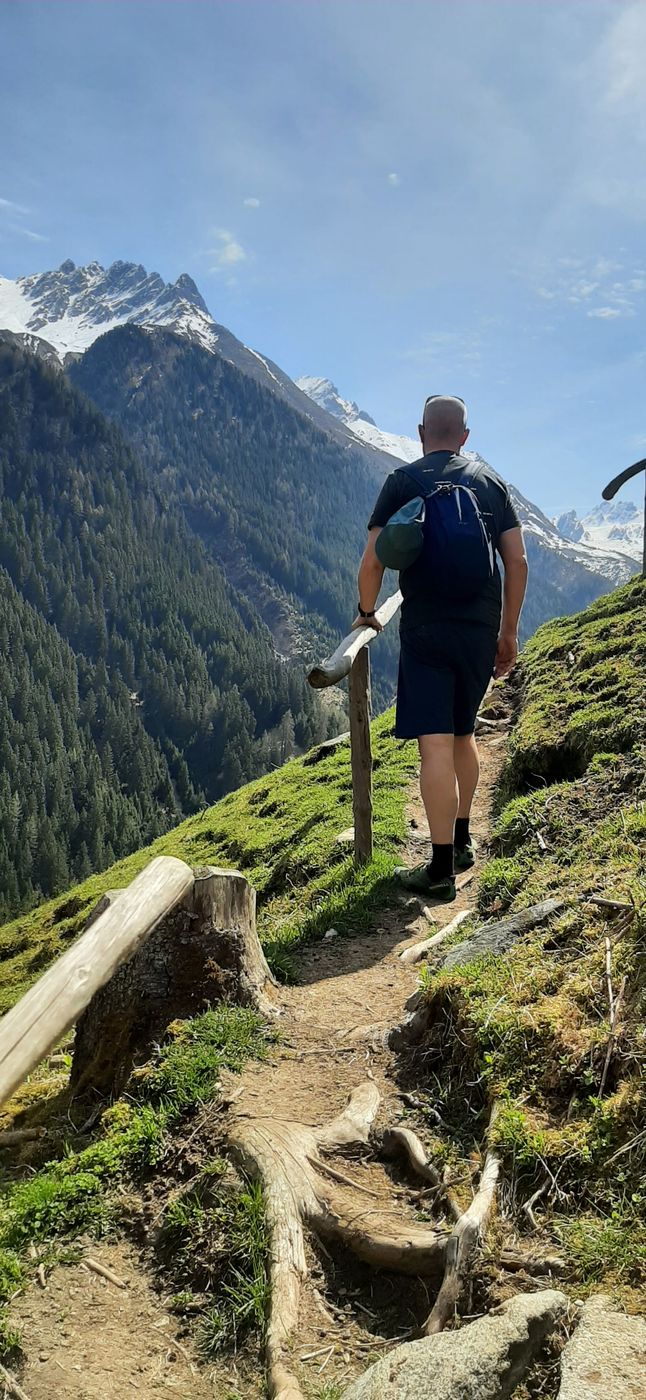 Wandelen op hoogte in Tirol, Oostenrijk